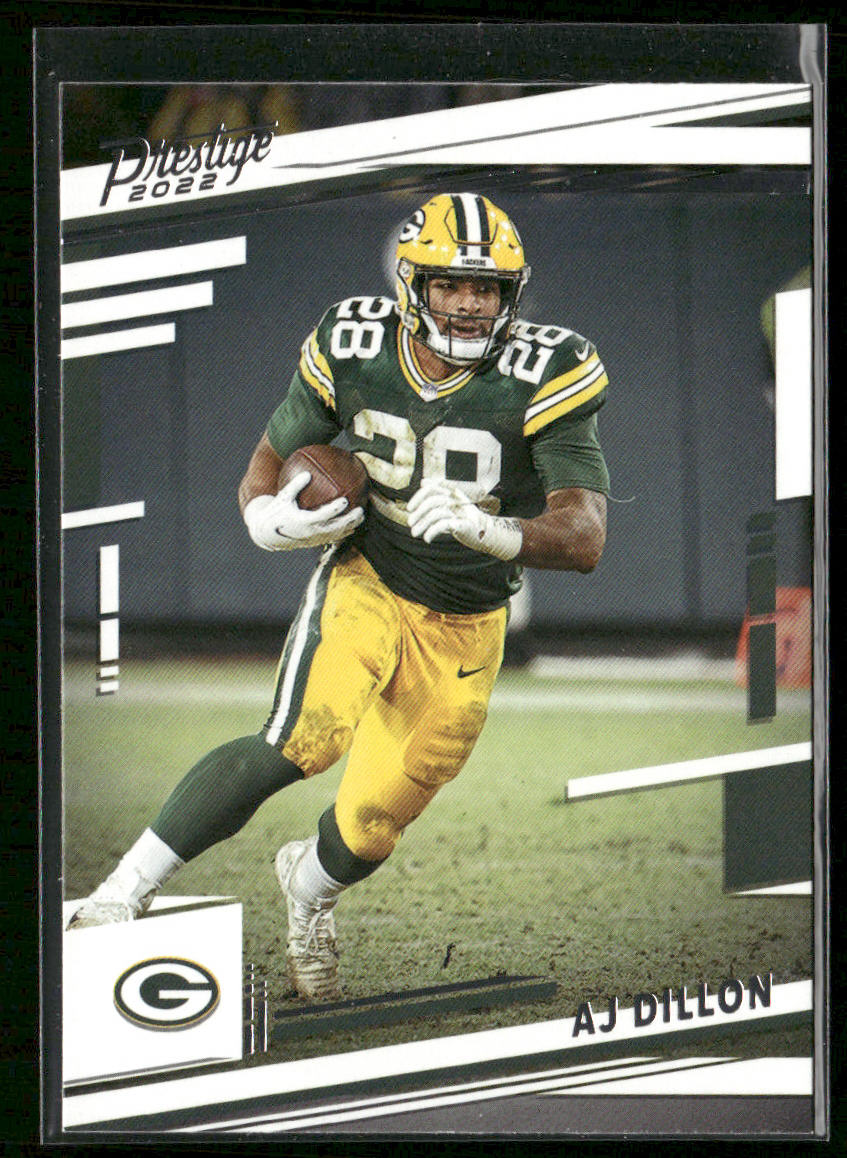 AJ Dillon 2022 Panini Prestige #106 Green Bay Packers