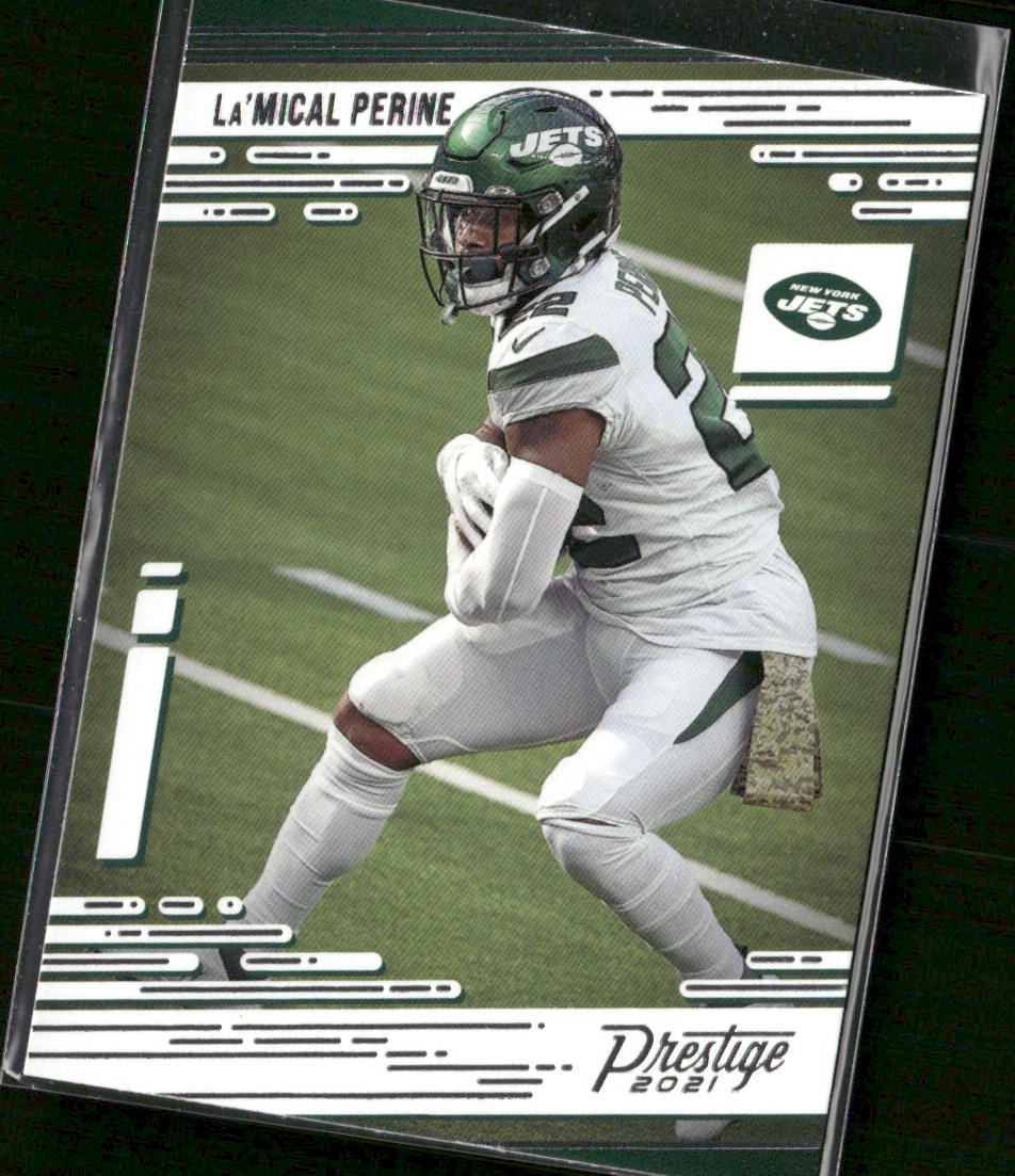 La'Mical Perine 2021 Panini Prestige #167 New York Jets