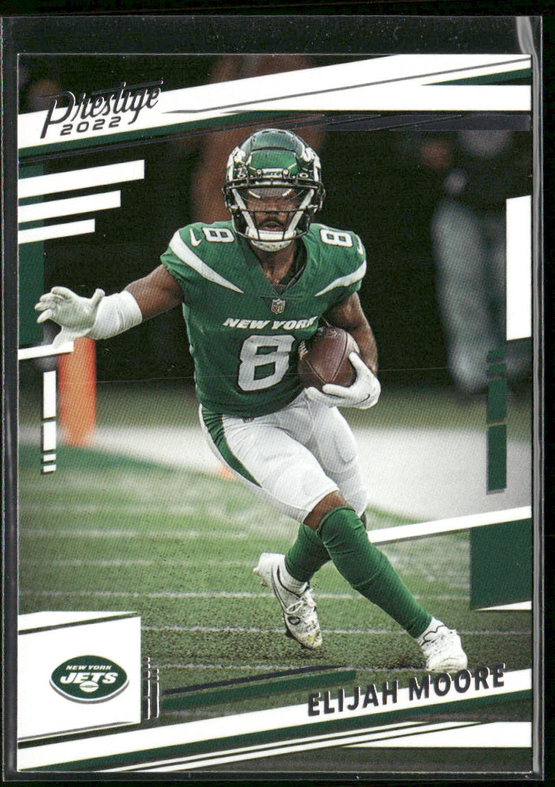 Elijah Moore 2022 Panini Prestige #227 New York Jets