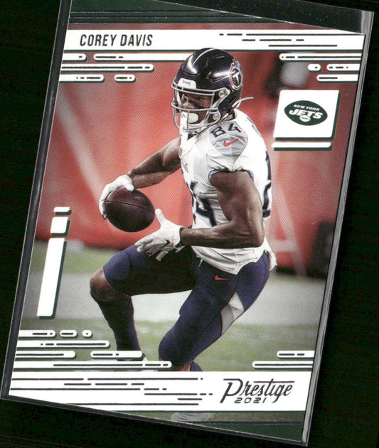 Corey Davis 2021 Panini Prestige #165 New York Jets