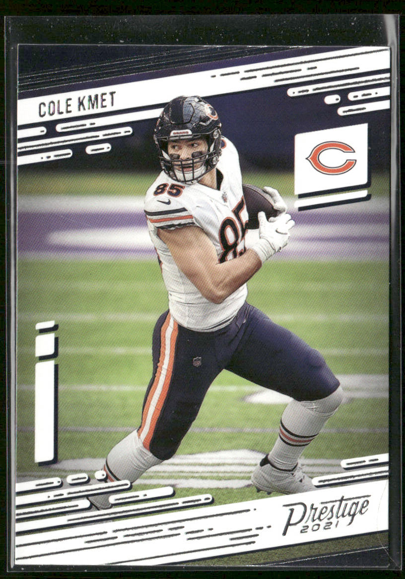 Cole Kmet 2021 Panini Prestige #5 Chicago Bears