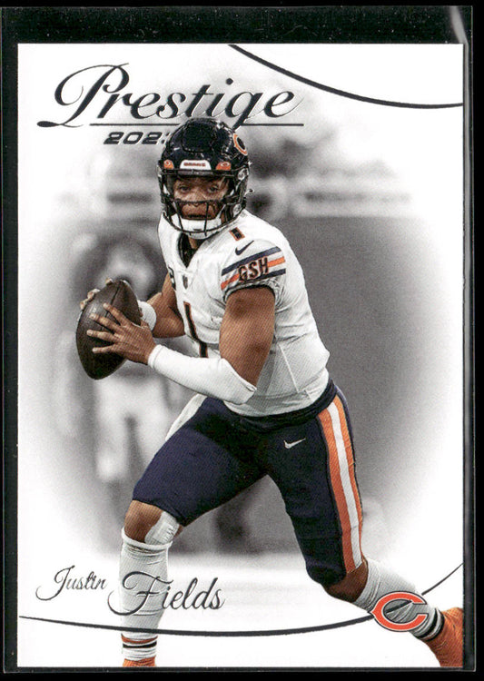 Justin Fields 2023 Panini Prestige #54 Chicago Bears