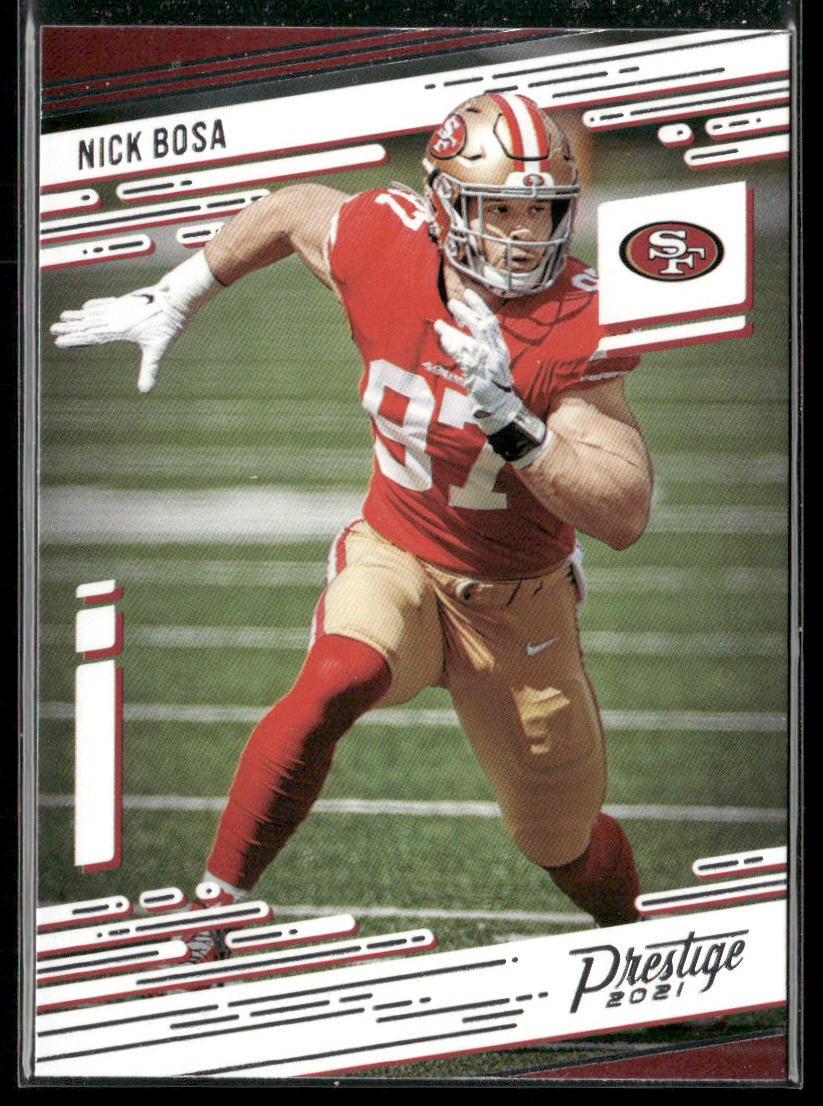 Nick Bosa 2021 Panini Prestige #149 San Francisco 49ers