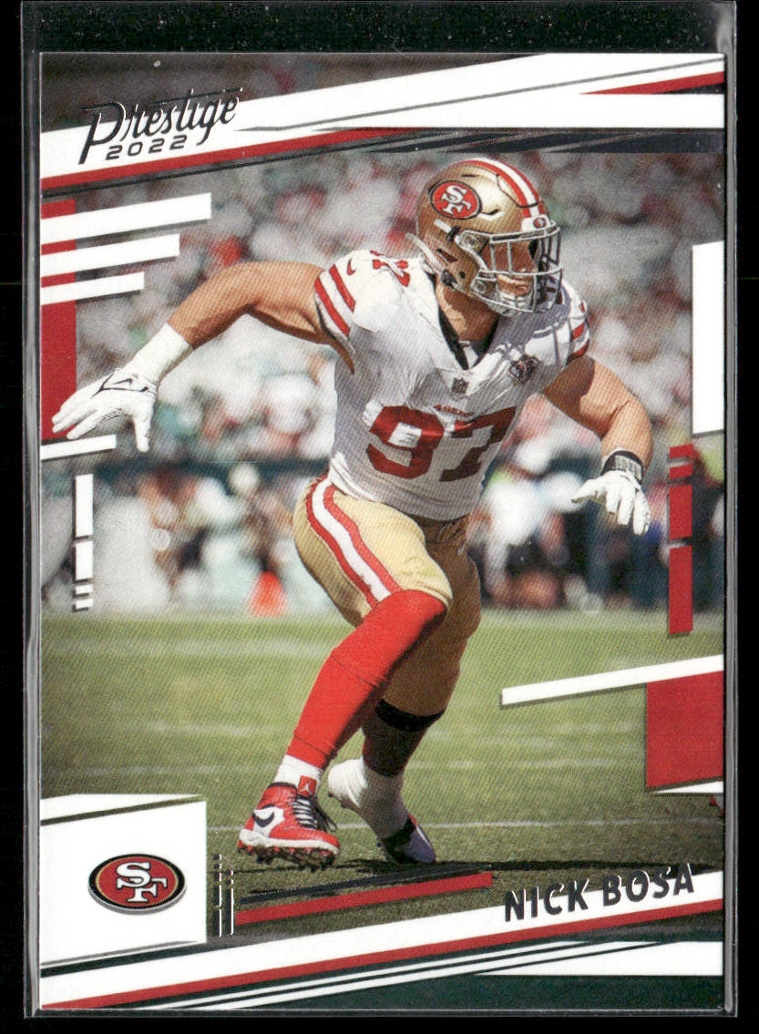 Nick Bosa 2022 Panini Prestige #270 San Francisco 49ers