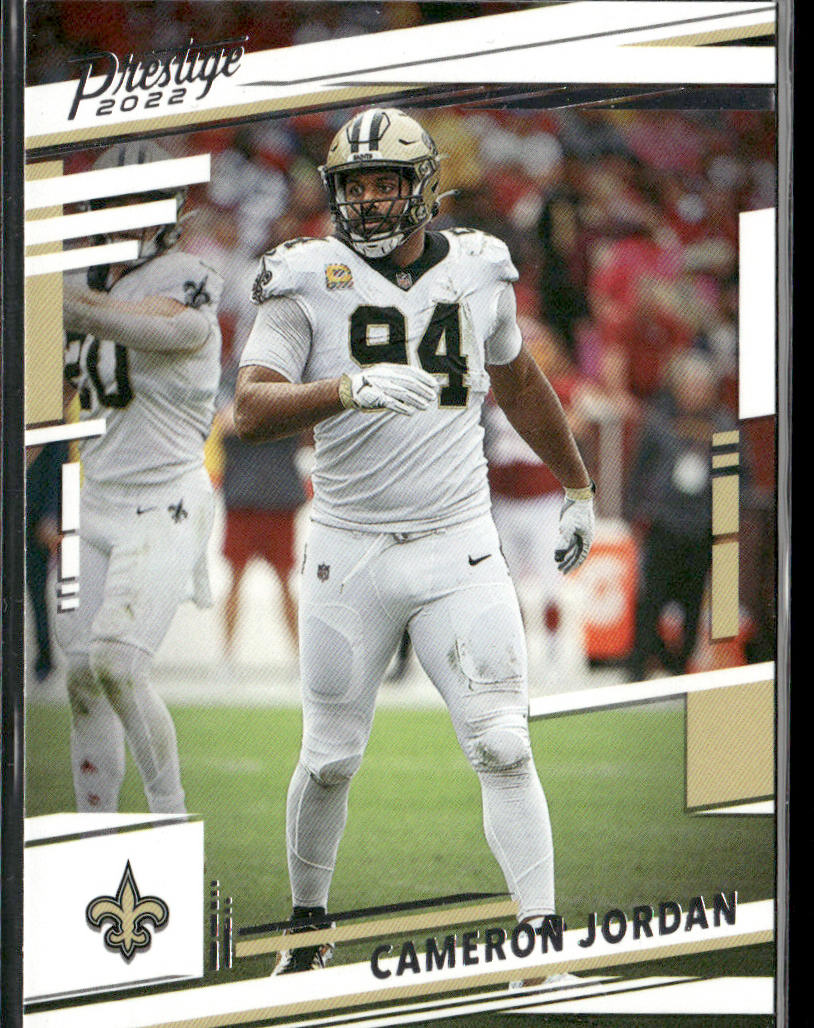 Cameron Jordan 2022 Panini Prestige #212 New Orleans Saints