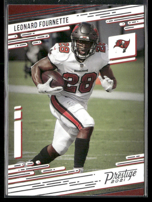 Leonard Fournette 2021 Panini Prestige #186 Tampa Bay Buccaneers