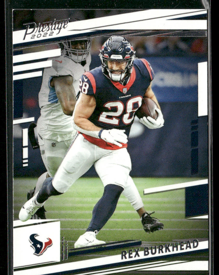 Rex Burkhead 2022 Panini Prestige #116 Houston Texans