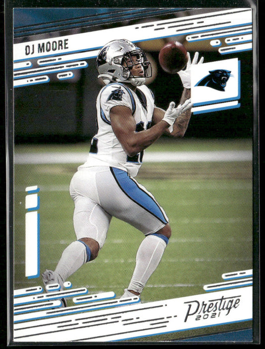 DJ Moore 2021 Panini Prestige #75 Carolina Panthers