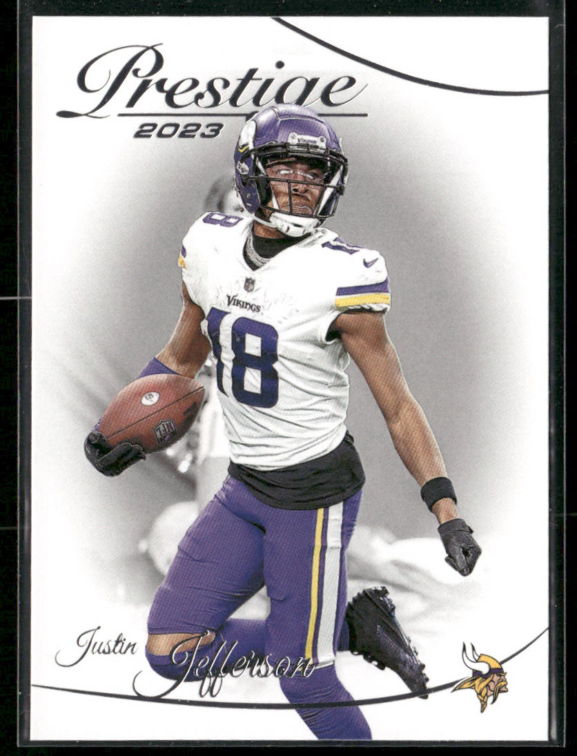 Justin Jefferson 2023 Panini Prestige #193 Minnesota Vikings