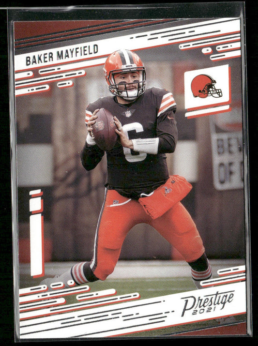 Baker Mayfield 2021 Panini Prestige #122 Cleveland Browns