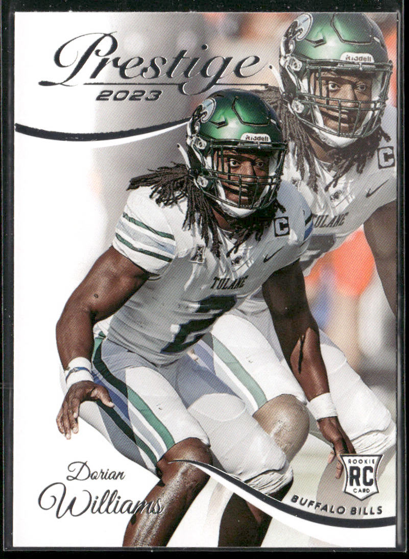 Dorian Williams 2023 Panini Prestige #333 RC Buffalo Bills