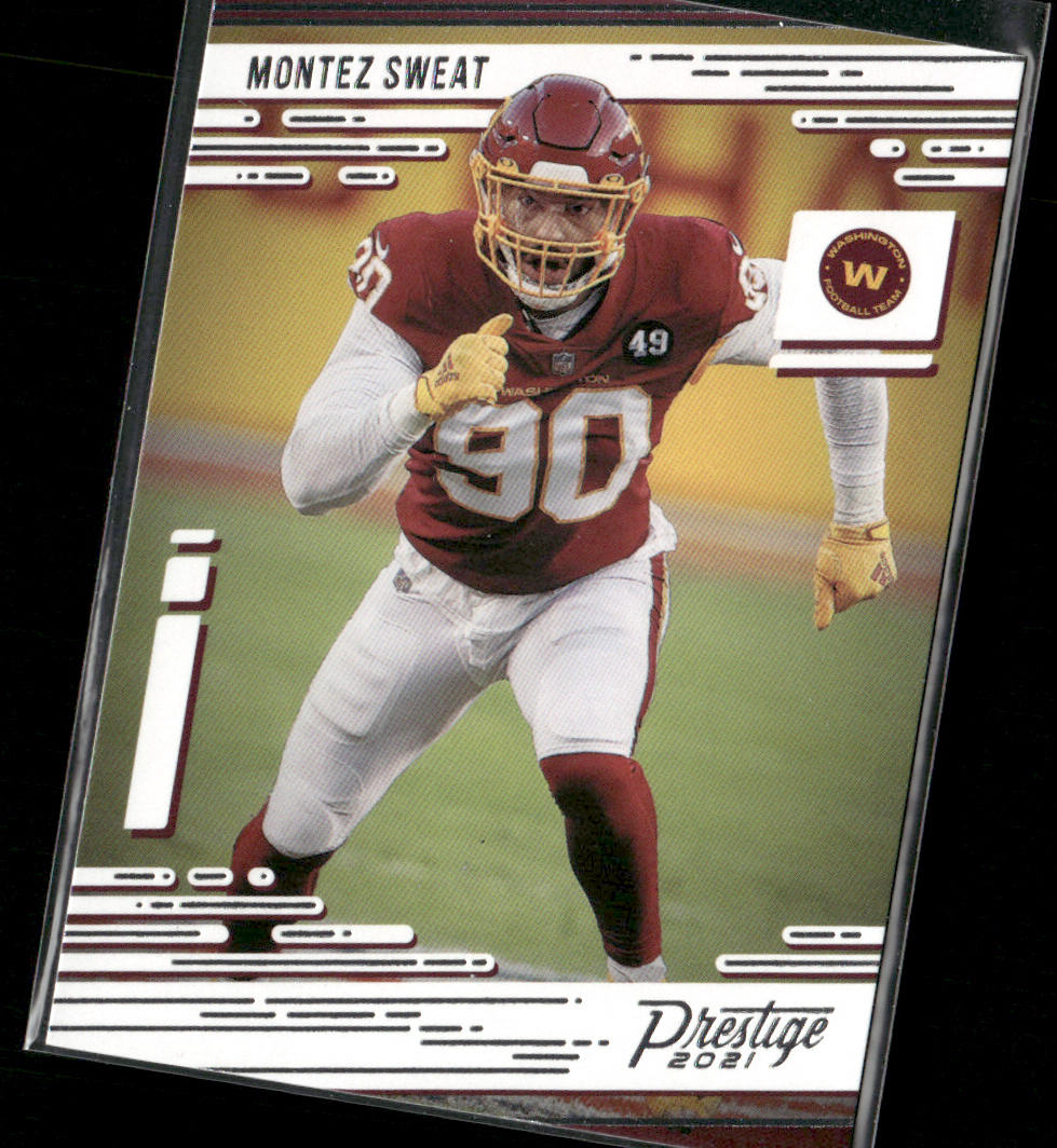 Montez Sweat 2021 Panini Prestige #156 Washington Football Team