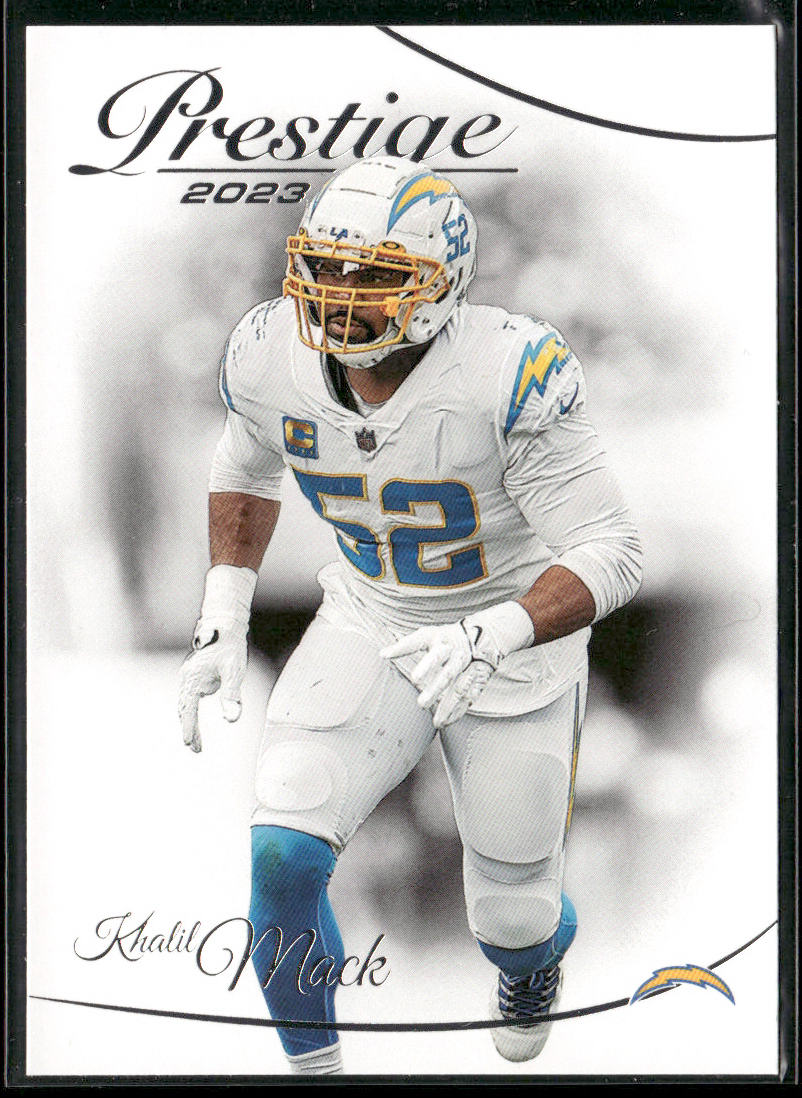 Khalil Mack 2023 Panini Prestige #165 Los Angeles Chargers