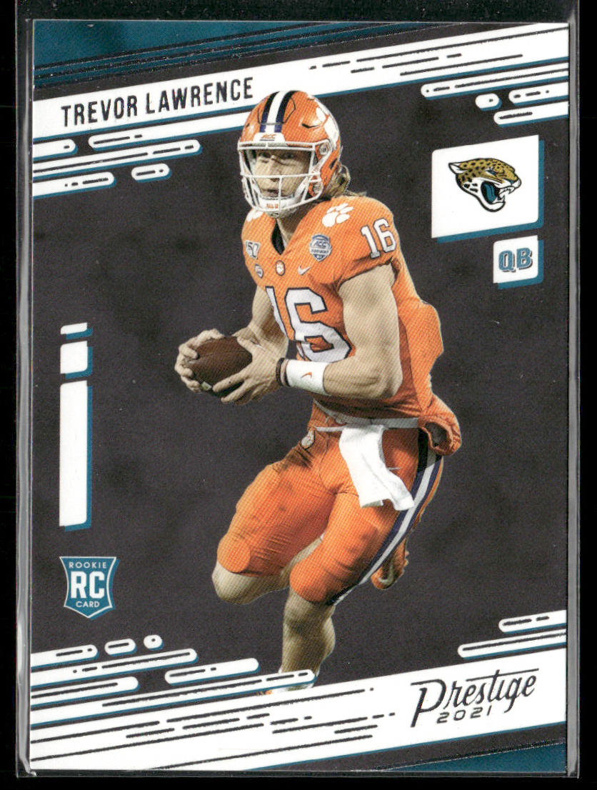 Trevor Lawrence 2021 Panini Prestige #201 RC Jacksonville Jaguars