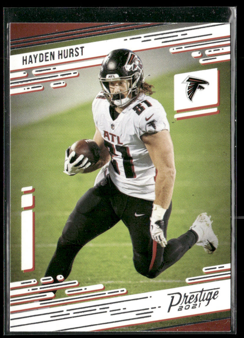 Hayden Hurst 2021 Panini Prestige #34 Atlanta Falcons