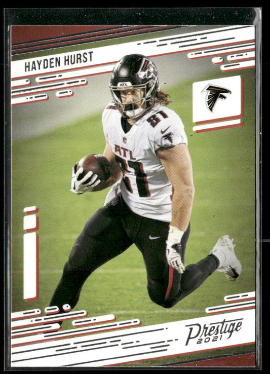 Hayden Hurst 2021 Panini Prestige #34 Atlanta Falcons