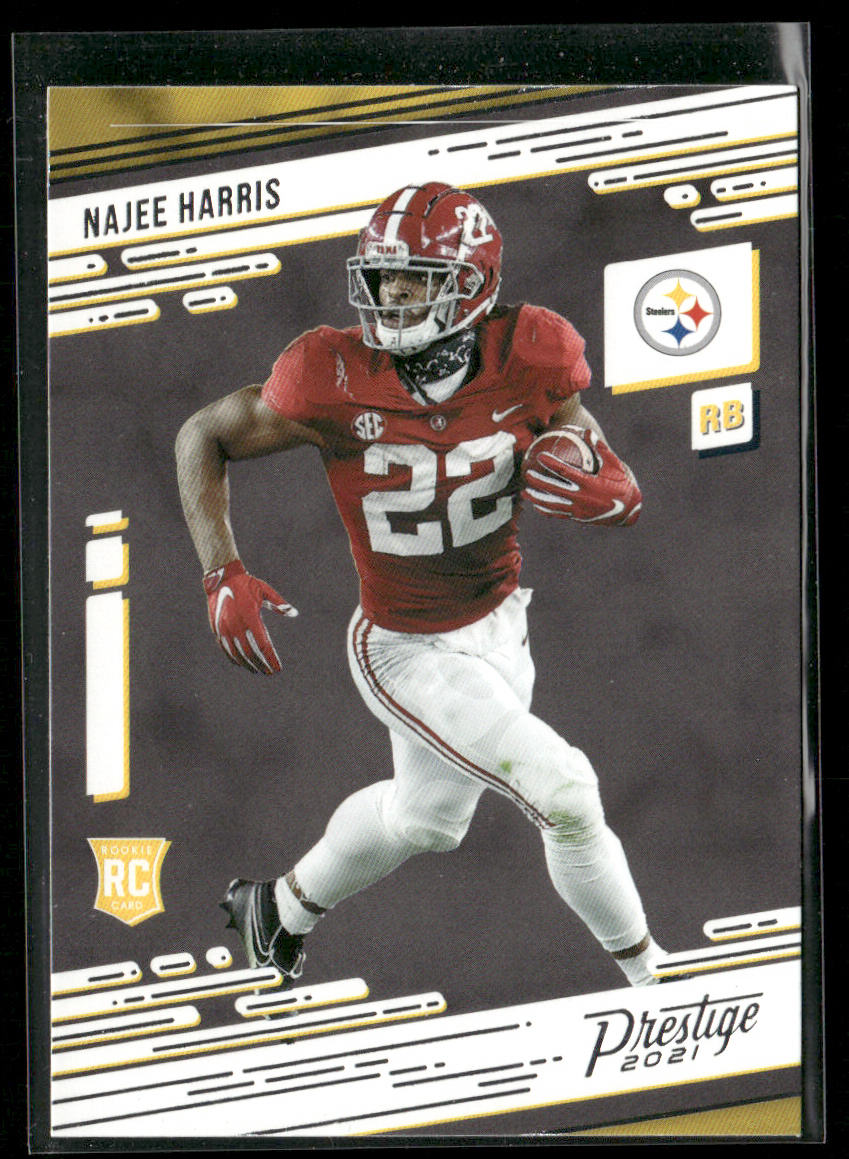 Najee Harris 2021 Panini Prestige #209 RC Pittsburgh Steelers