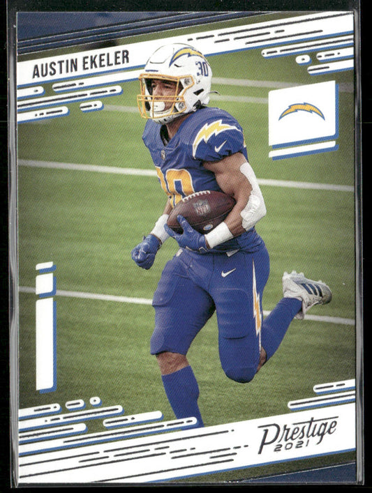 Austin Ekeler 2021 Panini Prestige #193 Los Angeles Chargers