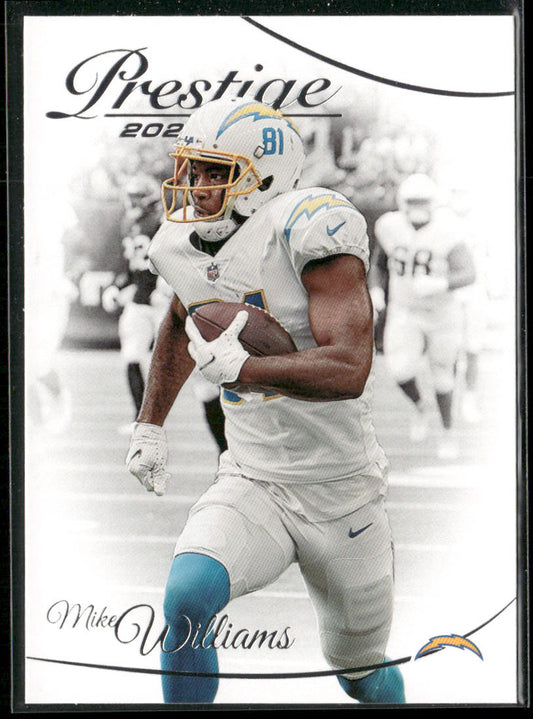 Mike Williams 2023 Panini Prestige #166 Los Angeles Chargers