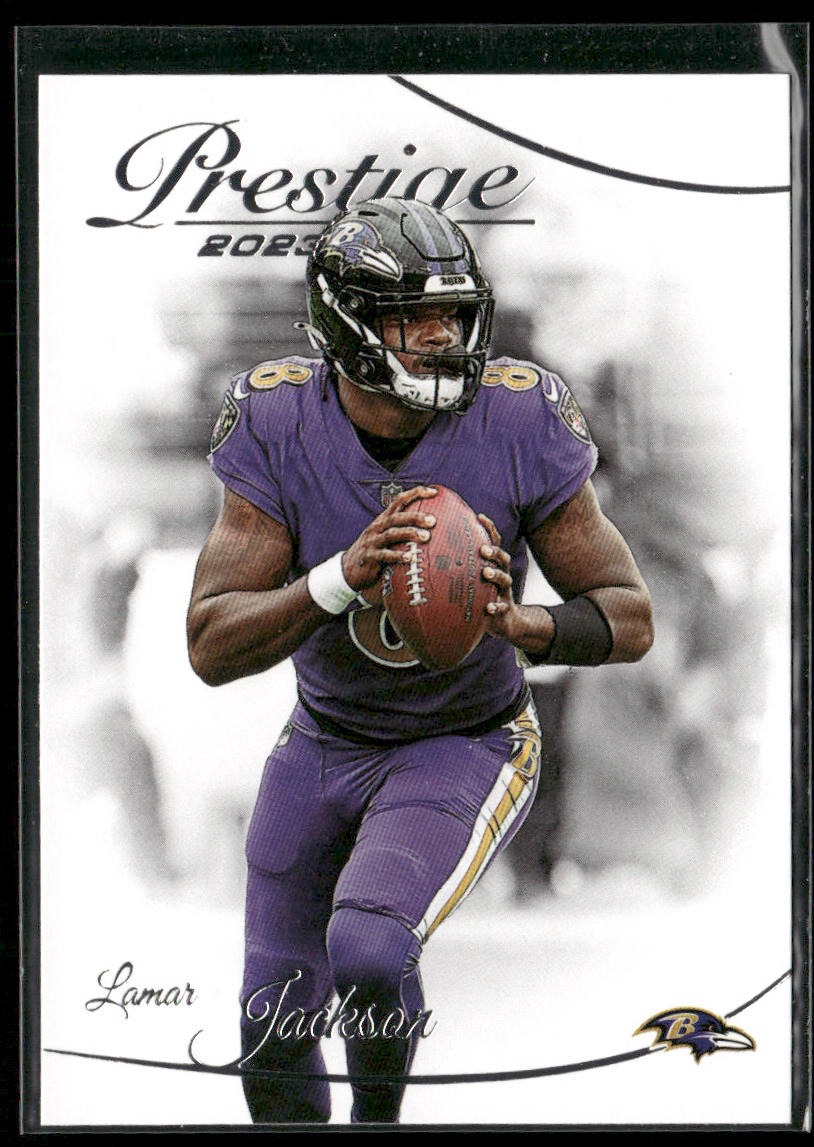 Lamar Jackson 2023 Panini Prestige #24 Baltimore Ravens