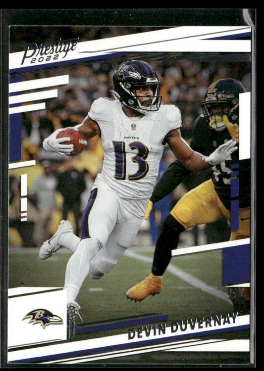 Devin Duvernay 2022 Panini Prestige #25 Baltimore Ravens