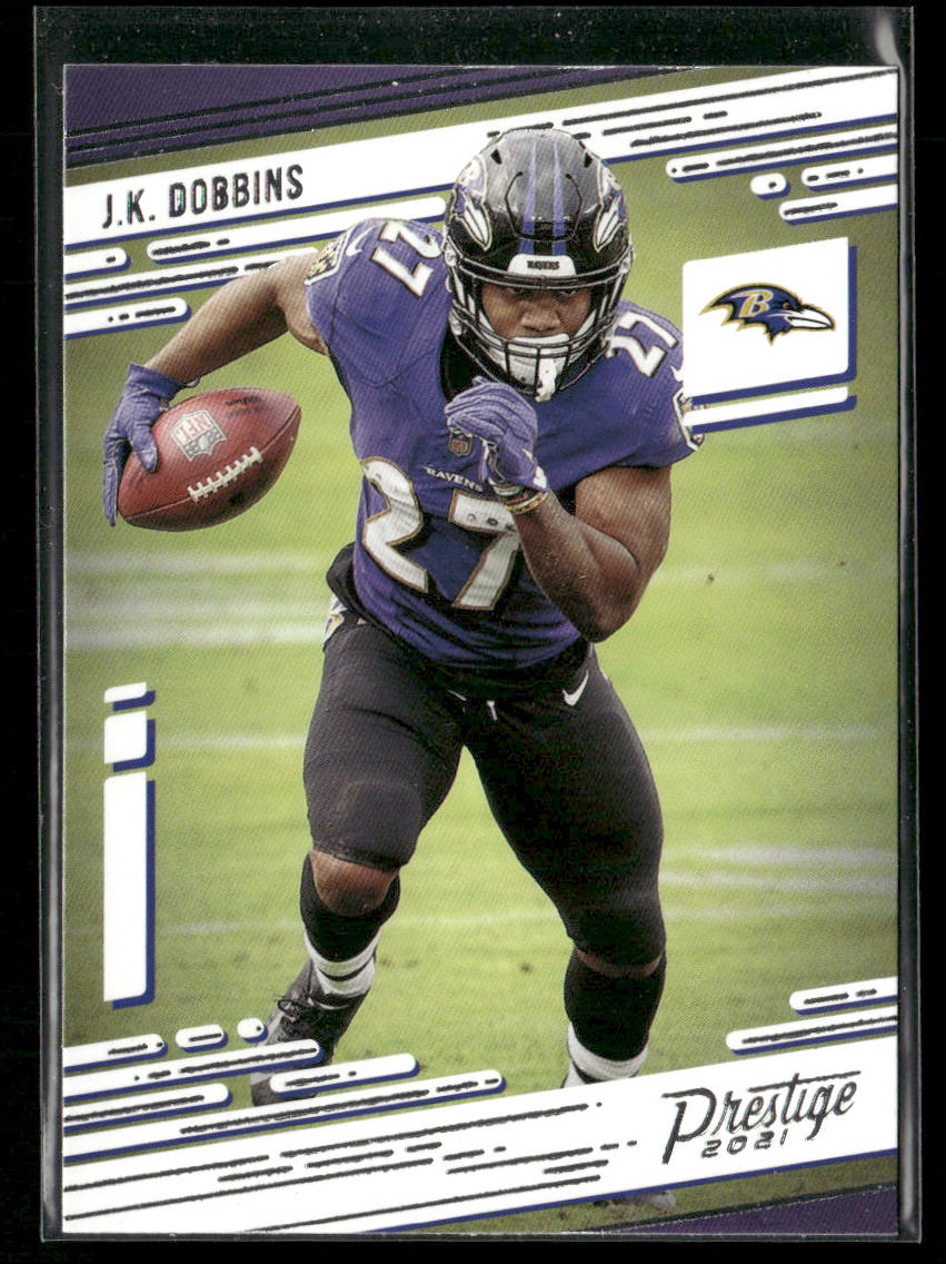 J.K. Dobbins 2021 Panini Prestige #23 Baltimore Ravens