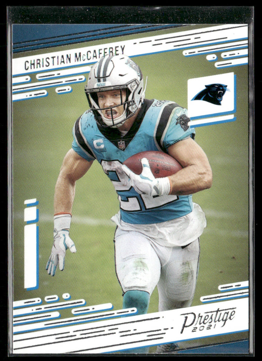 Christian McCaffrey 2021 Panini Prestige #78 Carolina Panthers