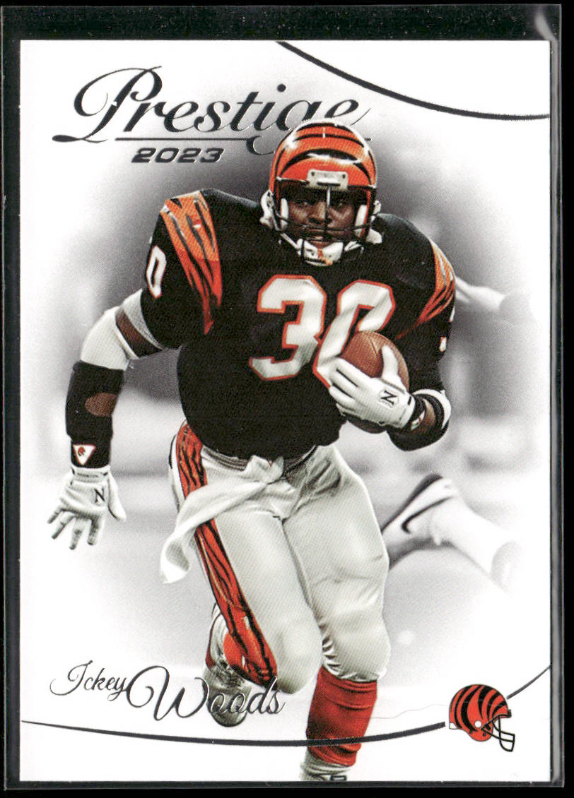 Ickey Woods 2017 Panini Playoff #116 Cincinnati Bengals
