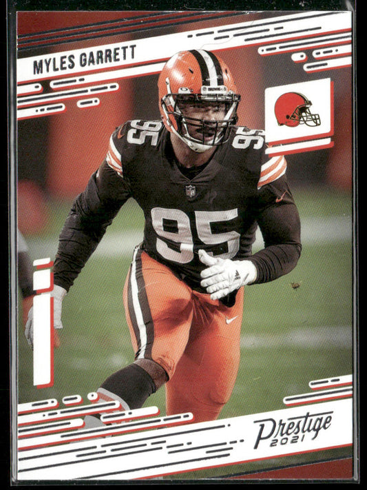 Myles Garrett 2021 Panini Prestige #125 Cleveland Browns
