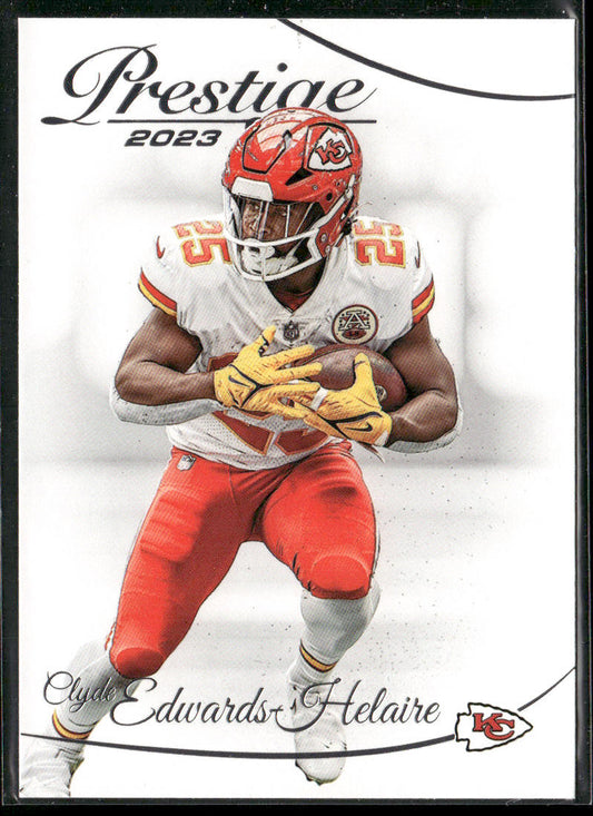 Clyde Edwards-Helaire 2023 Panini Prestige #144 Kansas City Chiefs