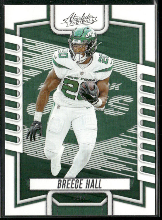 Breece Hall 2023 Panini Absolute Retail #38 New York Jets