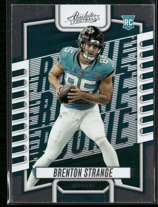 Brenton Strange 2023 Panini Absolute Retail #176 RC Jacksonville Jaguars