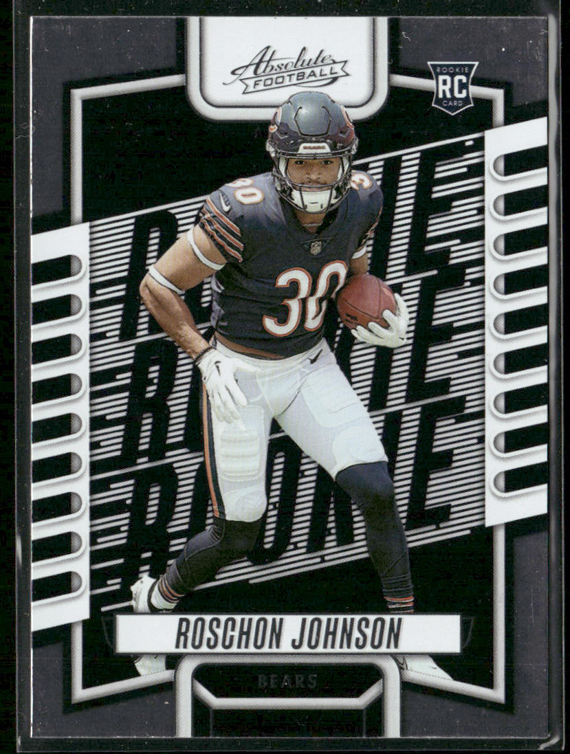 Roschon Johnson 2023 Panini Absolute Retail #134 RC Chicago Bears