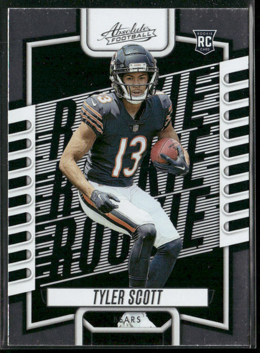 Tyler Scott 2023 Panini Absolute Retail #137 RC Chicago Bears