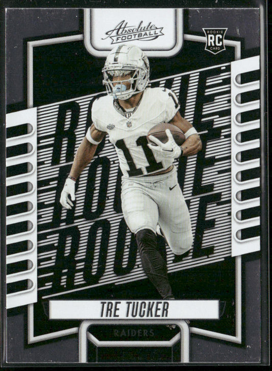 Tre Tucker 2023 Panini Absolute Retail #133 RC Las Vegas Raiders