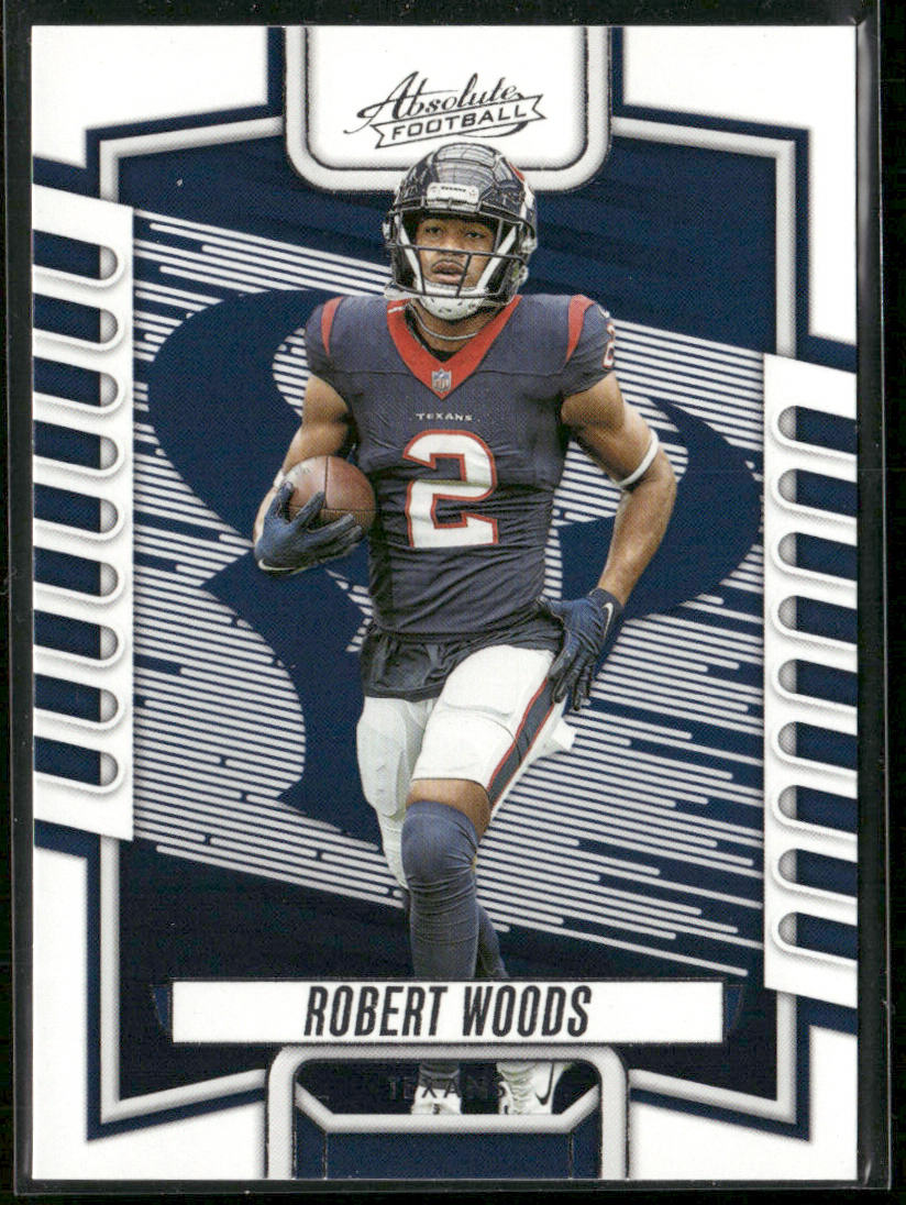 Robert Woods 2023 Panini Absolute Retail #82 Houston Texans