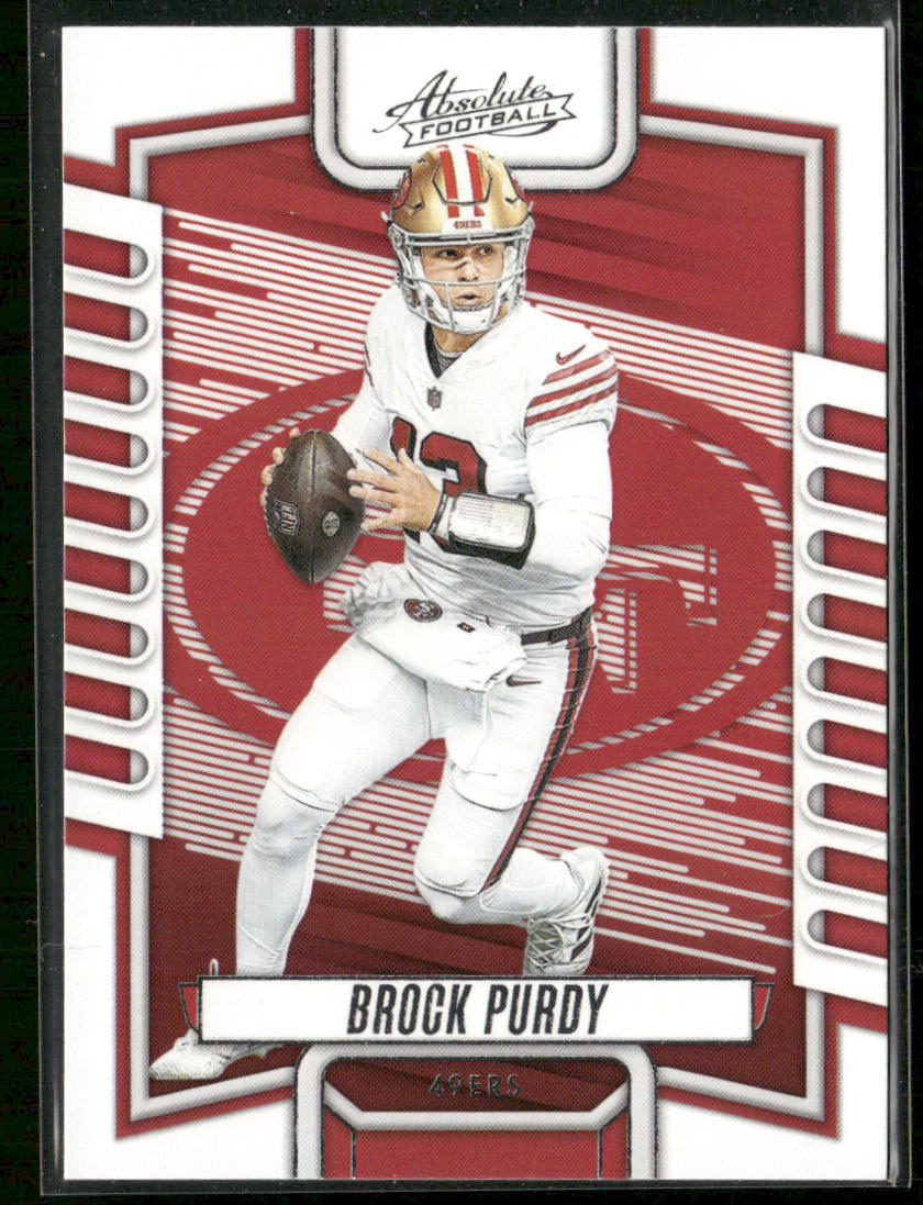 Brock Purdy 2023 Panini Absolute Retail #18 San Francisco 49ers
