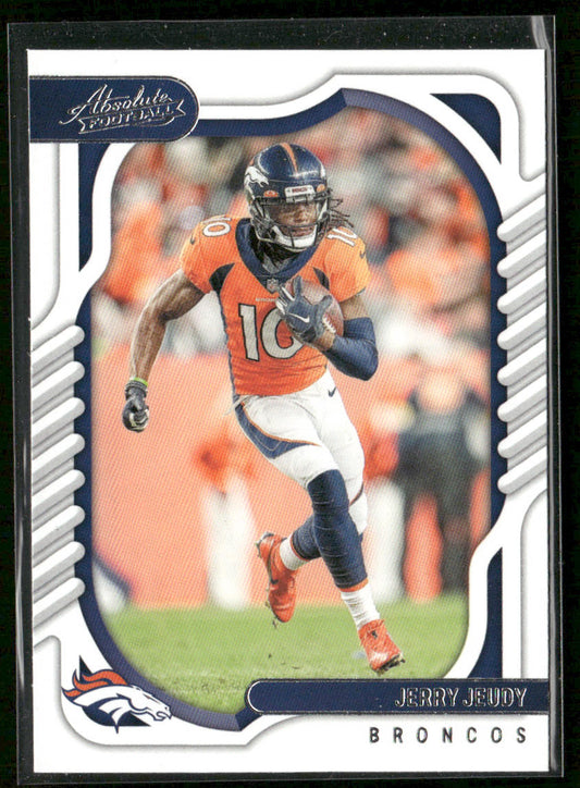 Jerry Jeudy 2022 Panini Absolute Retail #10 Denver Broncos