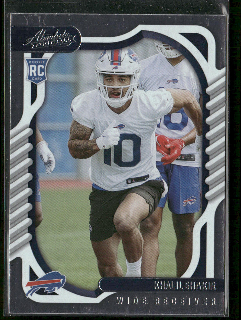 Khalil Shakir 2022 Panini Absolute Retail #179 RC Buffalo Bills