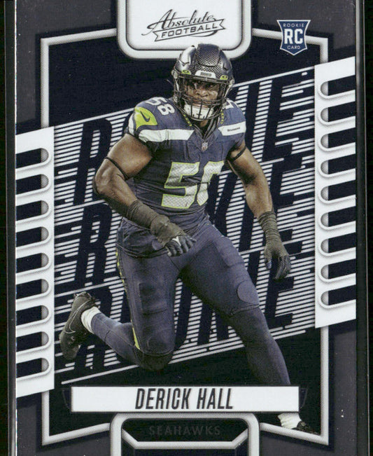 Derick Hall 2023 Panini Absolute Retail #165 RC Seattle Seahawks