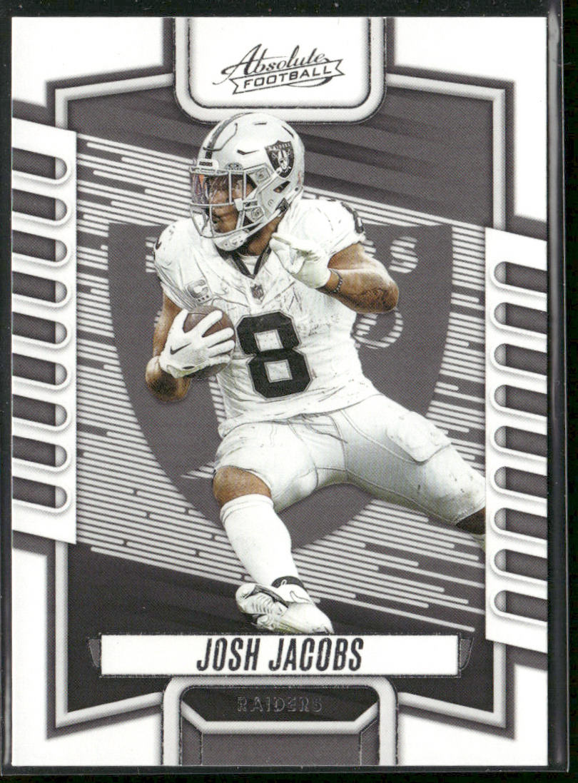 Josh Jacobs 2023 Panini Absolute Retail #52 Las Vegas Raiders