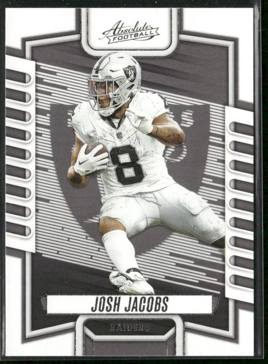 Josh Jacobs 2023 Panini Absolute Retail #52 Las Vegas Raiders