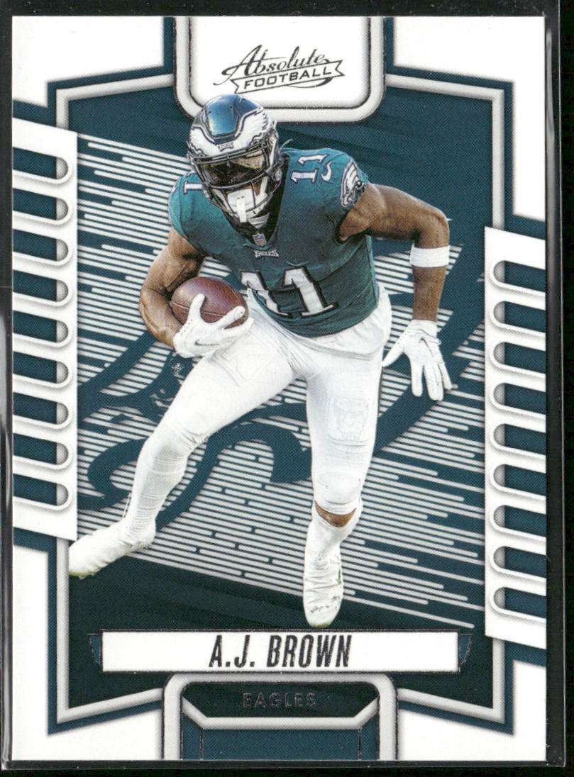 A.J. Brown 2023 Panini Absolute Retail #91 Philadelphia Eagles