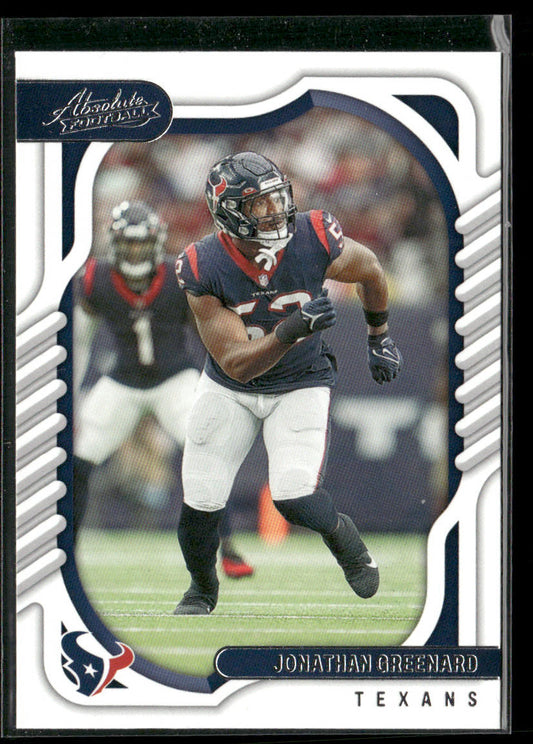 Jonathan Greenard 2022 Panini Absolute Retail #6 Houston Texans