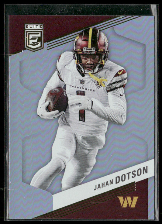 Jahan Dotson 2023 Donruss Elite #42 Washington Commanders