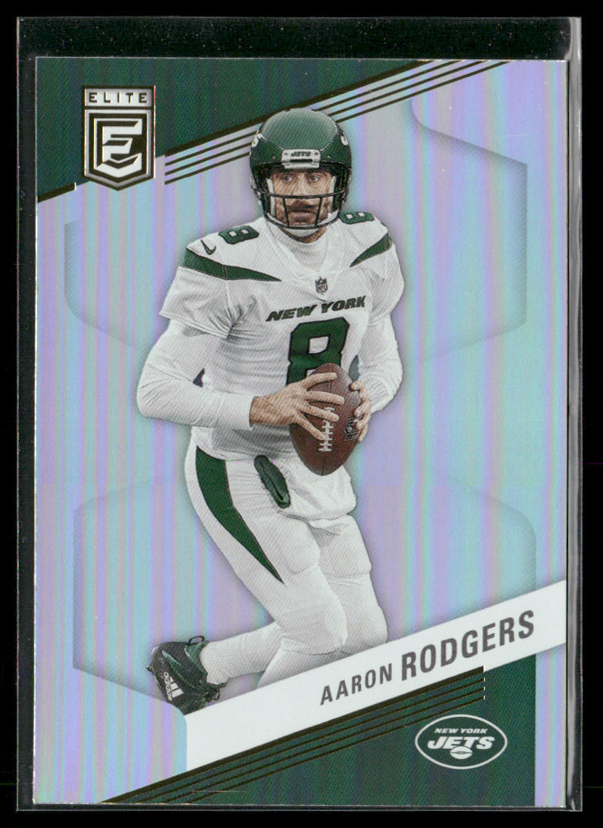 Aaron Rodgers 2023 Donruss Elite #4 New York Jets