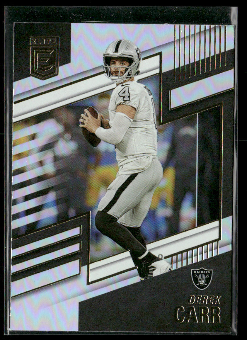 Derek Carr 2022 Donruss Elite #40 Las Vegas Raiders