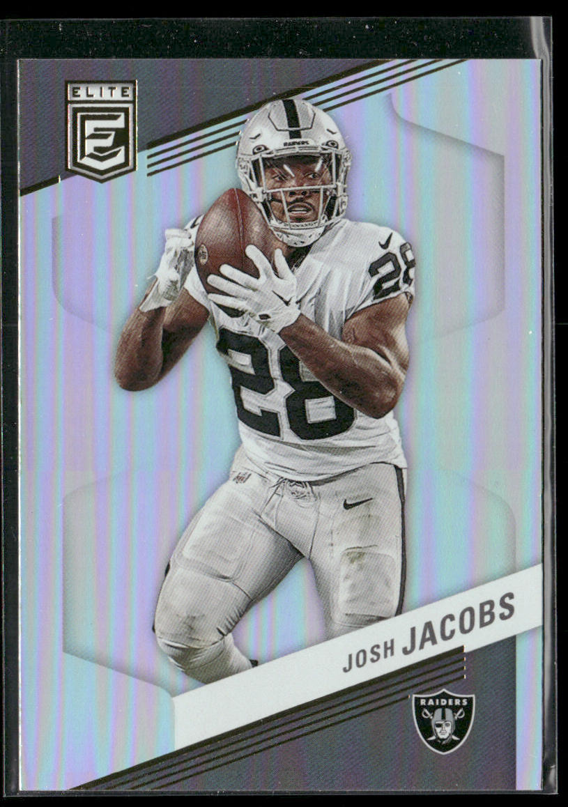 Josh Jacobs 2023 Donruss Elite #58 Las Vegas Raiders
