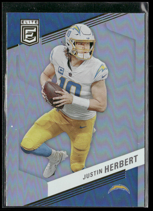Justin Herbert 2023 Donruss Elite #61 Los Angeles Chargers