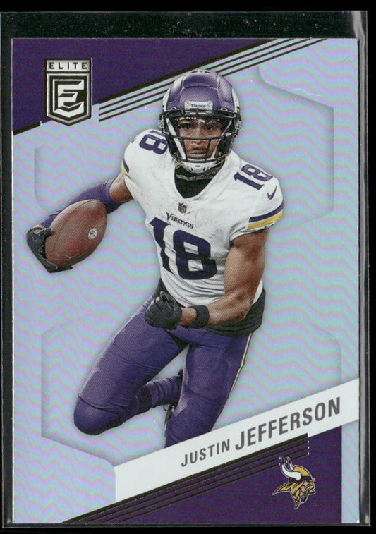 Justin Jefferson 2023 Donruss Elite #62 Minnesota Vikings